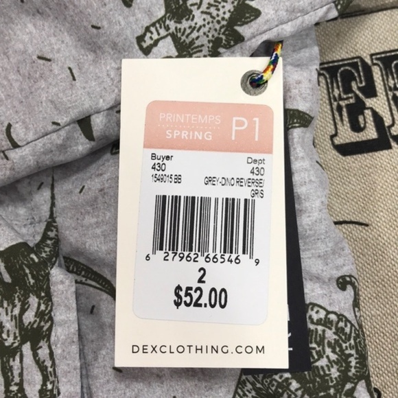 Dex Dino Revers Kids Jacket - Picture 3 of 6